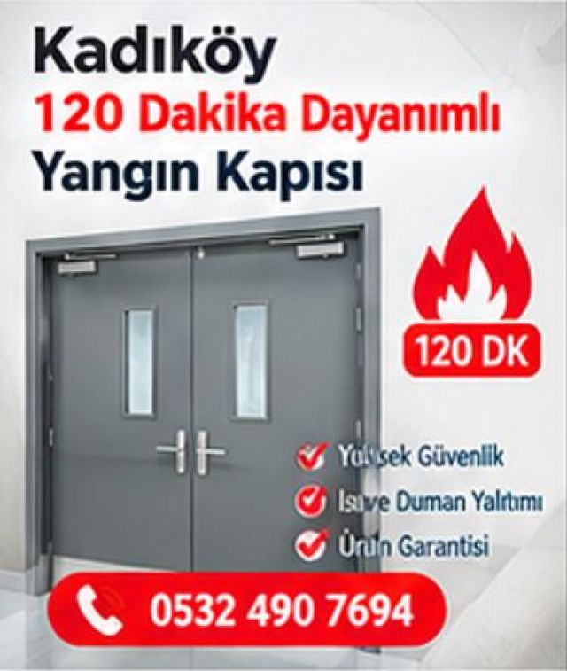 Kadıköy 120 Dakika Dayanımlı Yangın Kapısı