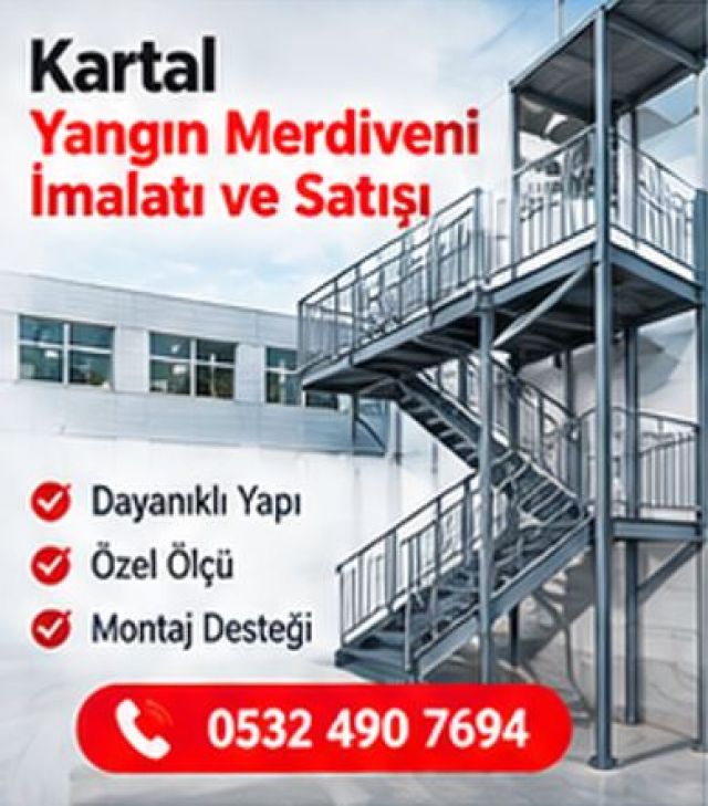 kartal Yangın Merdiveni İmalatı ve Satışı