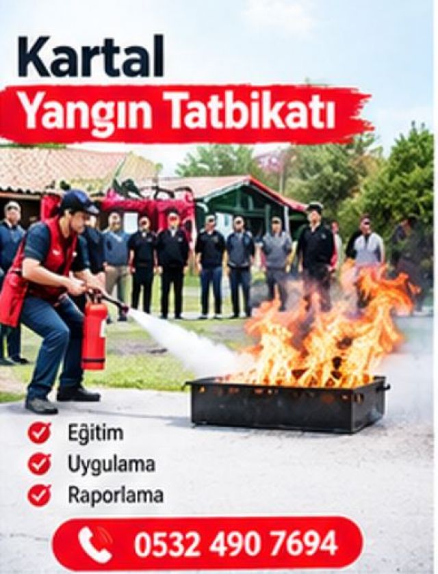 kartal Yangın Tatbikatı