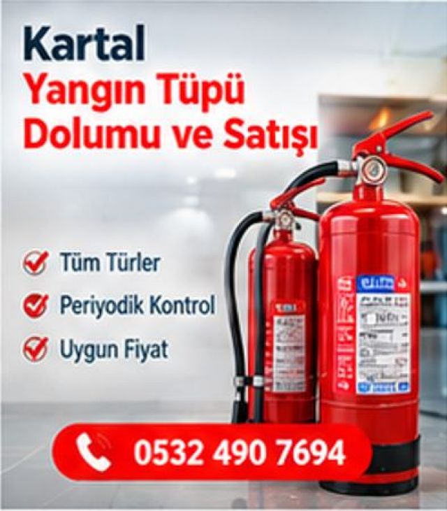 kartal Yangın Tüpü Dolumu ve Satışı